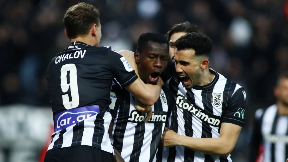 ΠΑΟΚ – Ολυμπιακός 2-1: Φουλάρει για τη 2η θέση με τη 2η σερί νίκη