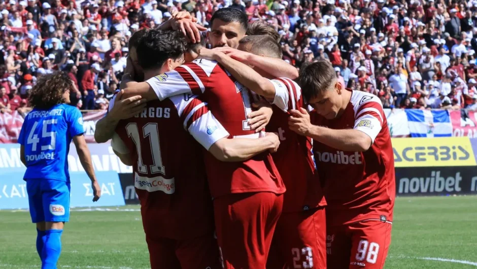 ΑΕΛ – ΠΑΣ Γιάννινα 5-0: Ομάδα που σα σίφουνας σαρώνει, γιόρτασε με πεντάρα τον τίτλο και την άνοδο