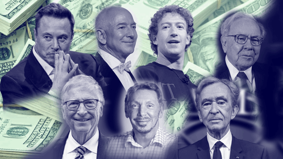 Οι περιουσίες των κροίσων εν μέσω της μεγάλης κόντρας για τους δασμούς [γράφημα]