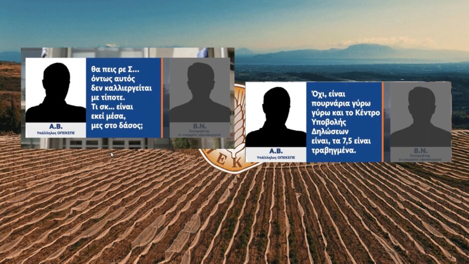 Σκάνδαλο ΟΠΕΚΕΠΕ: «Ρε Σάκη αυτός δεν καλλιεργείται με τίποτε… μες στο δάσος;»: Οι διάλογοι που κατέγραψε ο κοριός της ΕΥΠ και «καρφώνουν» τον στενό συνεργάτη του Χρήστου Κέλλα (βίντεο)