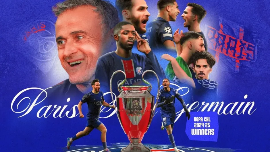 Παρί Σεν Ζερμέν – Ίντερ 5-0: Η φονική μηχανή του Λουίς Ενρίκε και του εξωγήινου Ντουέ καταβρόχθισε τους νερατζούρι και κατέκτησε το πρώτο της Champions League