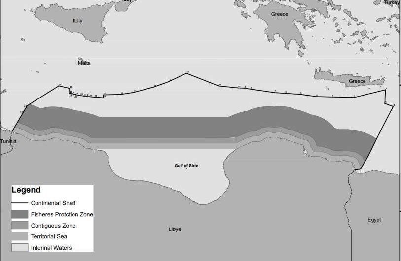 Λιβύη: Κατέθεσε στον ΟΗΕ χάρτες Θαλάσσιου Χωροταξικού Σχεδιασμού – Καταγγέλλει ως «άκυρη» την ΑΟΖ Ελλάδας – Αιγύπτου