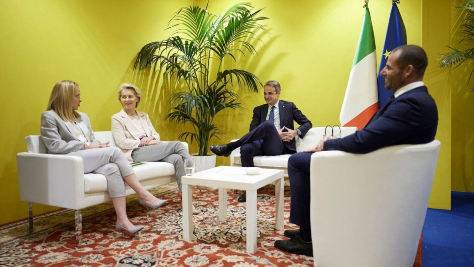 Λιβύη: Προσπάθεια επαναπροσέγγισης – Κοινός βηματισμός Μητσοτάκη, φον ντερ Λάιεν, Μελόνι