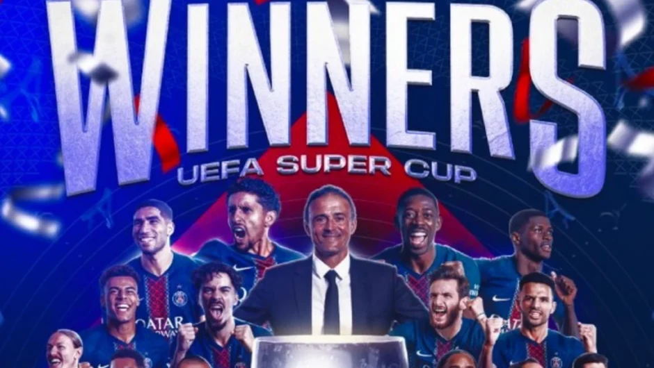 Υπερ-πρωταθλήτρια Ευρώπης η Παρί Σεν Ζερμέν – Επέστρεψε από το 2-0 και πήρε το Super Cup από τα χέρια της Τότεναμ