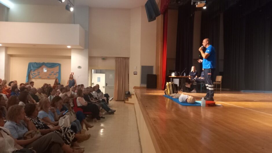 Ημερίδα για τη «Διαχείριση Κρίσεων Υγείας και Πρώτες Βοήθειες» στα σχολεία (φωτ.)