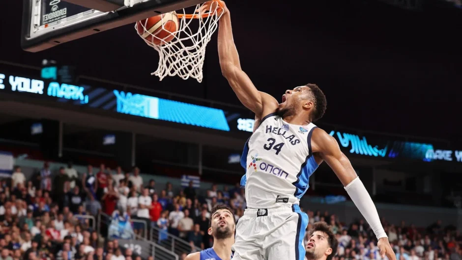 Ελλάδα – Ισραήλ 84-79: Πέρασε στους «8» και βλέπει μετάλλιο με σούπερ σταρ Αντετοκούνμπο