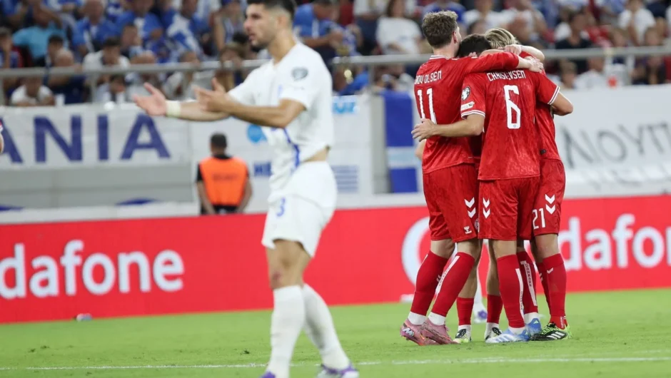Ελλάδα – Δανία 0-3: Ήττα-μάθημα από καλύτερη ομάδα και πτώση στην 3η θέση