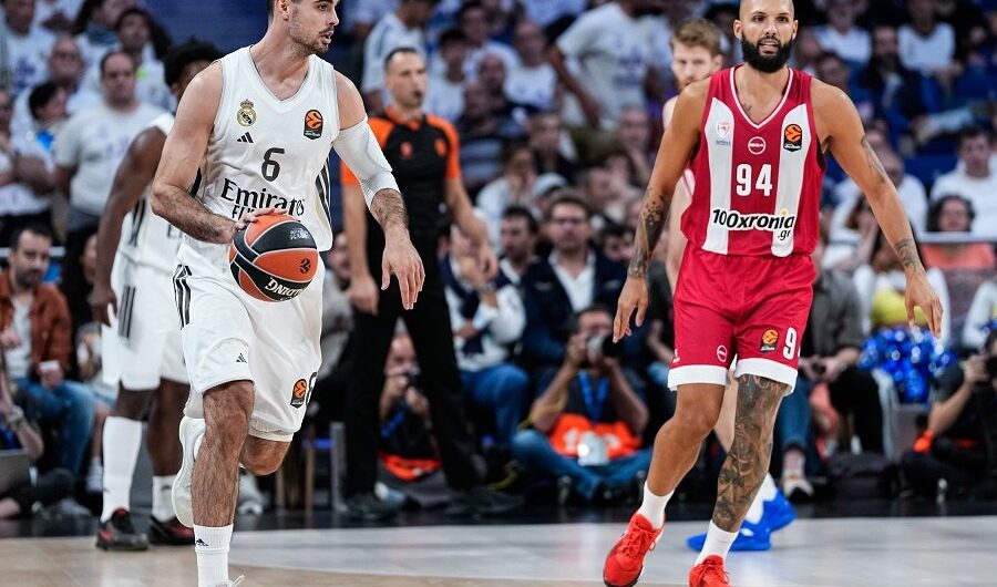 Ρεάλ Μαδρίτης – Ολυμπιακός 89-77: «Πλήρωσε» το κακό δεύτερο ημίχρονο