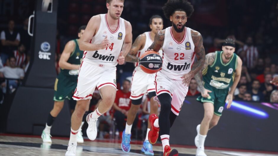 Ολυμπιακός – Παναθηναϊκός 90-86: Βεζένκοφ και Ντόρσεϊ «καθάρισαν» το πρώτο ντέρμπι