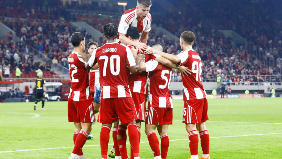 Ολυμπιακός – Άρης 2-1: Αγχώθηκαν αλλά πάτησαν κορυφή οι Ερυθρόλευκοι με Ποντένσε και Ταρέμι