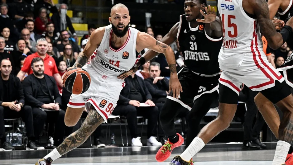Euroleague: Βίρτους – Ολυμπιακός 94-97: Χριστουγεννιάτικο διπλό για τους ερυθρόλευκους που άντεξαν στην αντεπίθεση των Ιταλών