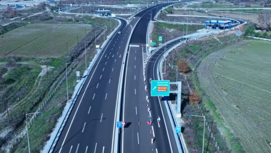 Στην τελική ευθεία το βόρειο τμήμα του Ε65 – Video drone μέχρι Οξύνεια