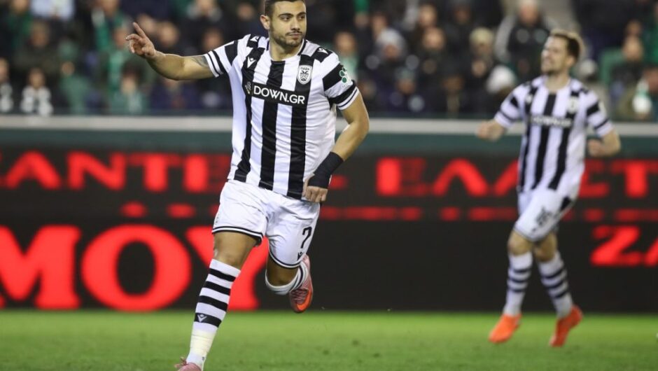 Παναθηναϊκός-ΠΑΟΚ 0-1: «Aσπρόμαυρο» προβάδισμα με Γιακουμάκη