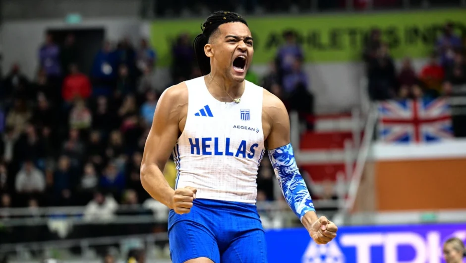 Ασημένιος ο Εμμανουήλ Καραλής στο Παγκόσμιο Πρωτάθλημα κλειστού στίβου με άλμα στα 6,05μ.