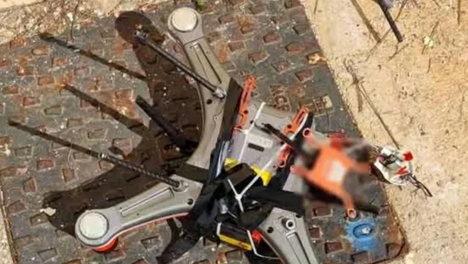 Καταρρίφθηκε drone που μετέφερε κινητά τηλέφωνα στις Φυλακές Τρικάλων