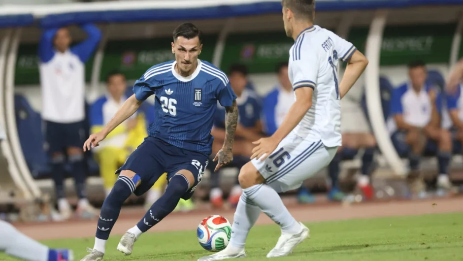 Ήττα 0-1 της εθνικής ποδοσφαίρου από την Ιταλία σε φιλικό στο Παγκρήτιο